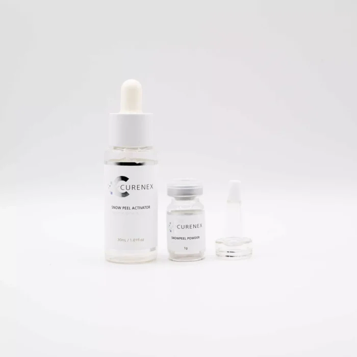 Curenex Snow-Peel with Salmon DNA (Powder 1g x 4 vials; Activator 30ml) - Image 3