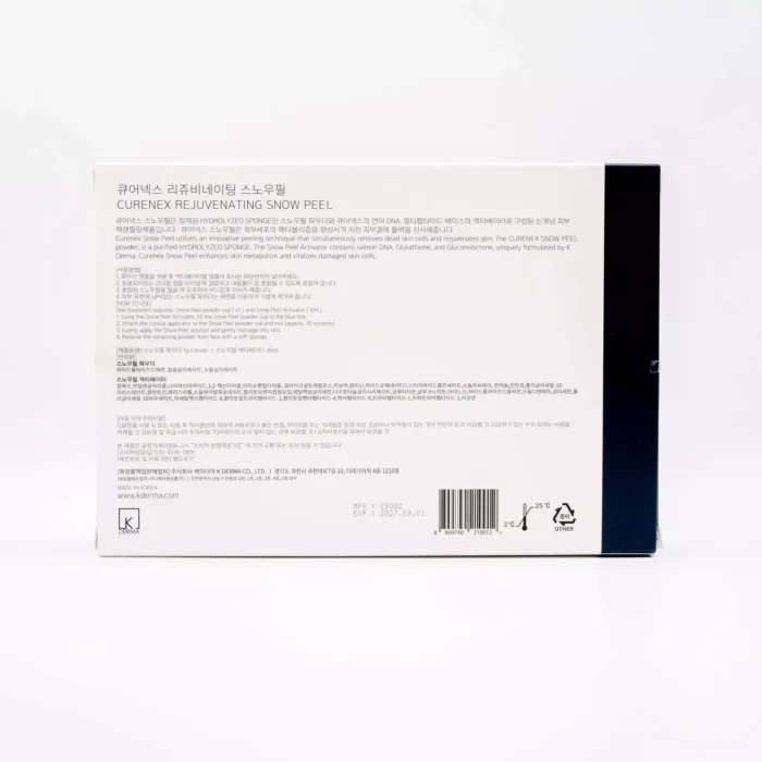 Curenex Snow-Peel with Salmon DNA (Powder 1g x 4 vials; Activator 30ml) - Image 4
